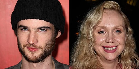Tom Sturridge (L) and Gwendoline Christie (Photo| IMDb)