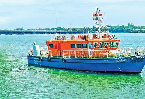 The newly launched marine ambulance