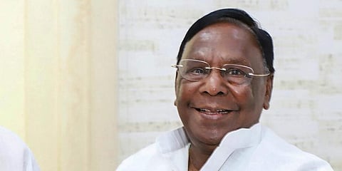 Puducherry CM V Narayanasamy (Photo | PTI)