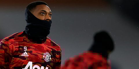 Manchester United forward Anthony Martial (Photo | AP)