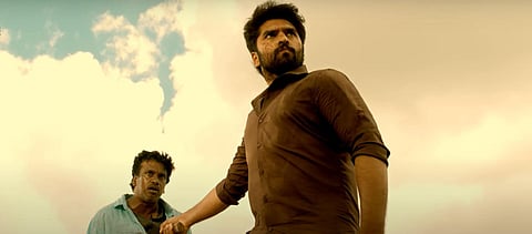 Aniissh in a still from 'Ramarjuna' (Photo| YouTube screengrab)