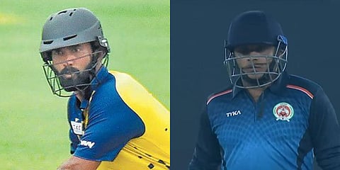 Tamil Nadu skipper Dinesh Karthik and his Baroda stand-in counterpart Kedar Devdhar (Photo| BCCI)