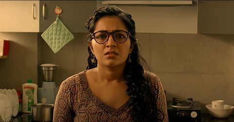 Rajisha Vijayan in a still from 'Love' (Photo| YoTube screengrab)