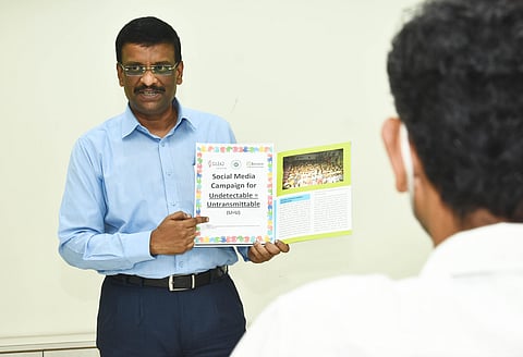 Dr. Joseph D William, Project director of Voluntary Health Service, at Tharamani, Chennai. (Photo | Ashwin Prasath, EPS)