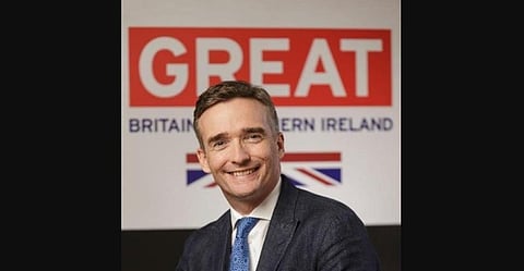 British High Commissioner to India, Alexander Ellis (Photo | @AlexWEllis, Twitter)