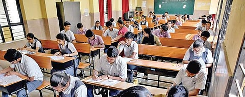 As the schools are reopening after nearly 10 months, there will be a congregation of students in classrooms.  (Photo | Express)