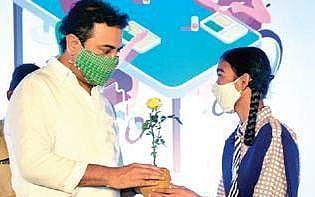 14-year-old Sreeja of Chintalakunta.