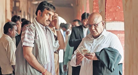 A still from Pankaj Tripathi starring 'Kaagaz'