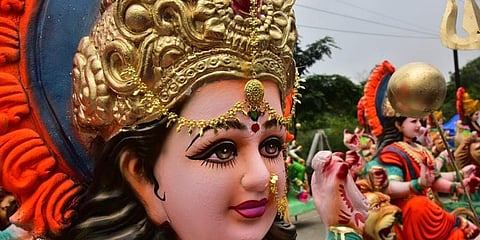 Goddess Durga idols (Photo | EPS)