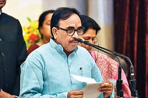 Union Minister for Heavy Industries Mahendra Nath Pandey (File | PTI)
