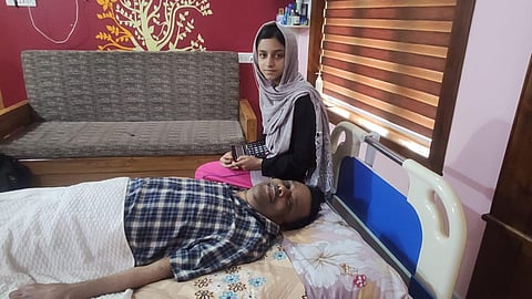 Shanavas with daughter Nida