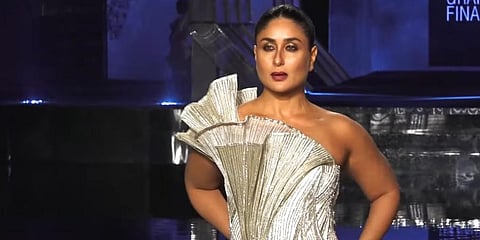 Kareena Kapoor Khan at the Lakme Fashion Week 2021. (Photo | YouTube screengrab)