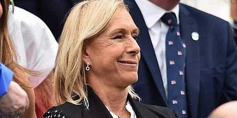 Martina Navratilova (File | AFP)