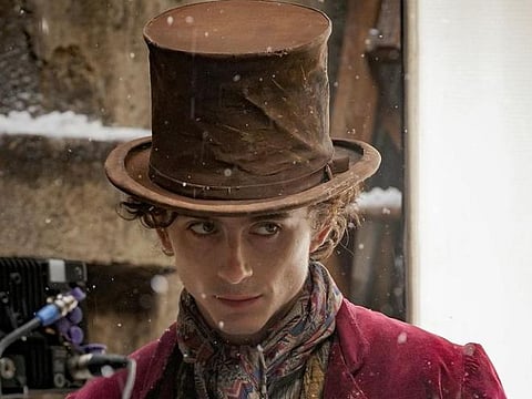 Timothee Chalamet as Willy Wonka. (Photo | Instagram)