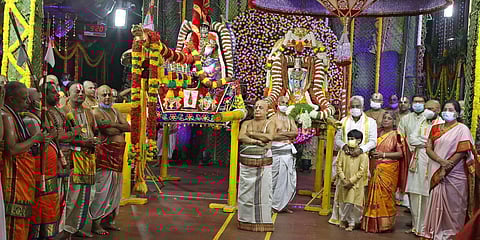 Fifth day of Srivari Brahmotsavams (Photo | Special arrangement)