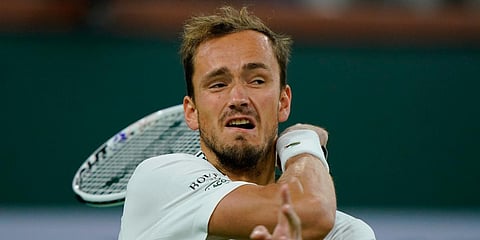 Tennis star Daniil Medvedev (Photo| AP)