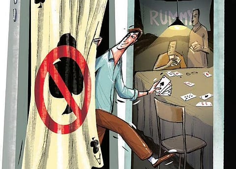 Online rummy: Playing with life