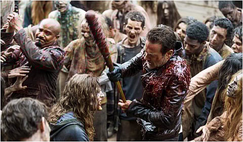 A still from 'The Walking Dead' (Photo | Twitter @WalkingDead_AMC)