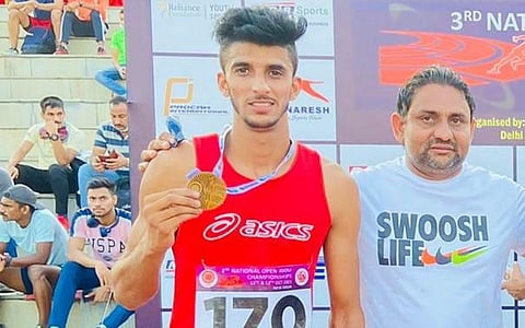 Athlete Abrar Choudhary