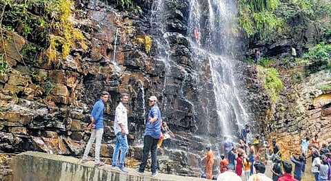 Waterfall at Bhairavakona