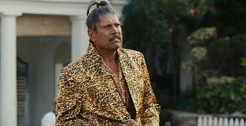 Former India skipper Kapil Dev in the new CRED ad. (photo| YouTube screengrab)