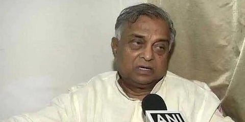 Former Uttar Pradesh Assembly Speaker Sukhdev Rajbhar (Photo | ANI)