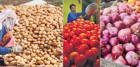 In Punjab and Haryana, supply shortage caused by heavy rains in the region and several other parts of the country is another factor behind rising prices.