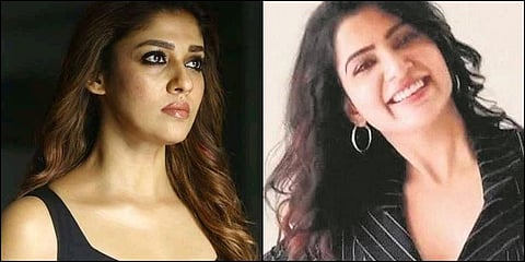 Nayanthara (L) and (R) Samantha