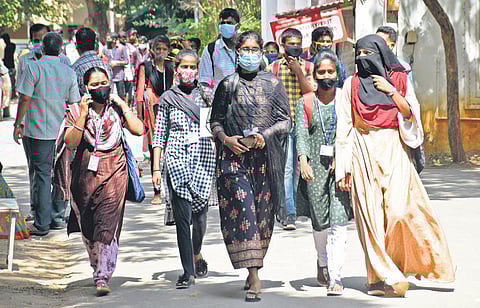 File photo of students at the Government Arts College in Coimbatore | Express