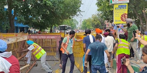 Farmers broke police barricades and faced water cannons, including near Chief Minister Manohar Lal Khattar's house in Karnal.