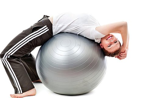 The fitball at your service