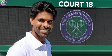 Former tennis champion Vishnu Vardhan (Photo| Twitter)