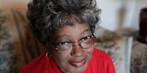 Civil rights pioneer Claudette Colvin (Photo | AP)