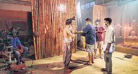 Dushyanth and team began work on the movie in 2020