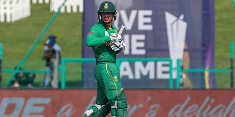 South Africa's Quinton de Kock. (Photo | AP)