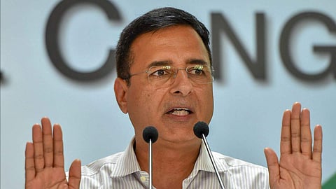 Congress' chief spokesperson Randeep Surjewala  