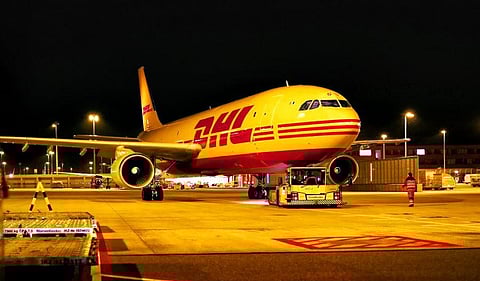Ten years ago, DHL landed its first freighter in Bengaluru and opened its Gateway at the Kempegowda International Airport. (Photo | DHL LinkedIn)