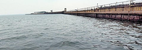 A view of the Krishnaraja Sagar reservoir in Mandya district. (Representative Image)