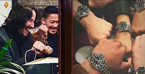 Keanu Reeves gifts Rolex watches to 'John Wick 4' stuntmen (Photo | Instagram)