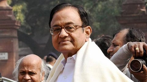 Senior Congress leader P Chidambaram 