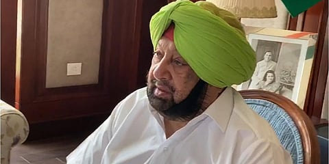 Former Punjab chief minister Captain Amarinder Singh (Photo| Twitter)