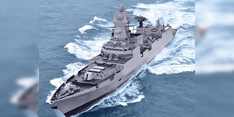 P15B stealth-guided-missile destroyer (Photo| Twitter)