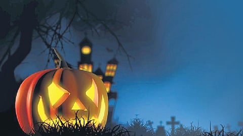 The recipe has a main Spooky Sandwich with a Coffin Sandwich and a flying Egg Monster