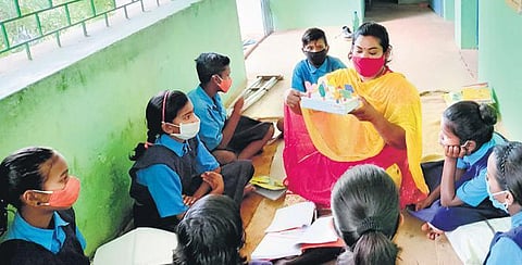 K Sharda engages with students to create a happy work environment | Express