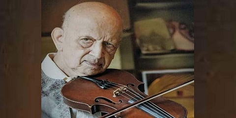 Violinist Prabhakar Jog