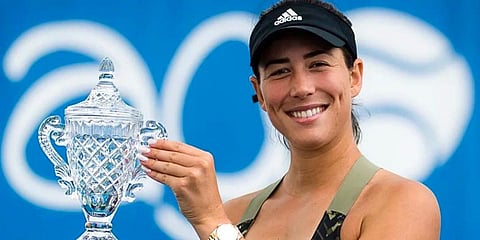 Tennis star Garbine Muguruza (Photo| Facebook)