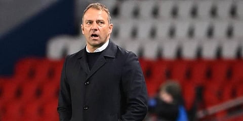 Germany coach Hansi Flick (Photo | AP)