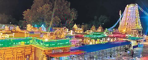 Sparsha Darshan at Srisailam during Dasara fete