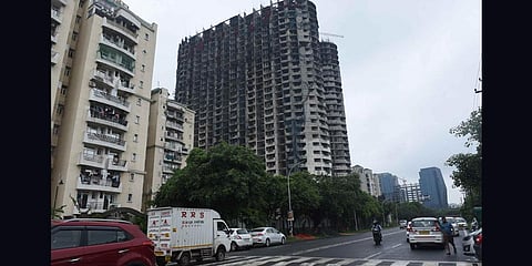 Supertech’s twin towers (File photo| Parveen Negi, EPS)