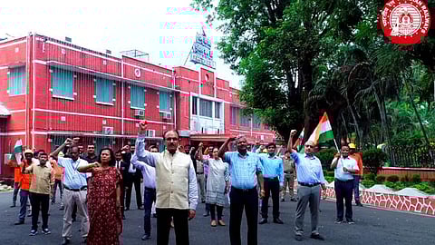 Screenshot from the Indian Railways' video.